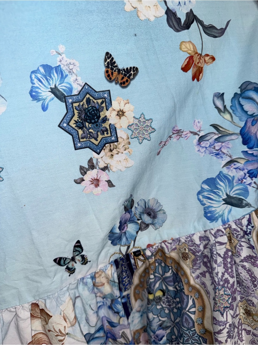 Camilla beautiful Tiered Dress With Neck Frill Al Manial Palace Memoirs - Picture 7 of 15